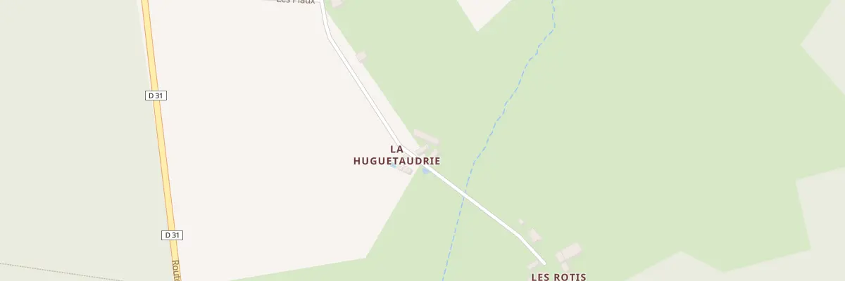 Plan du 92 La Huguetaudrie à Saint-Quentin-sur-Indrois