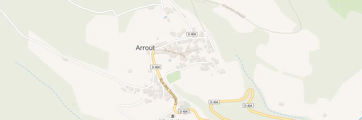 Plan du 6 Rue du Carré à Arrout