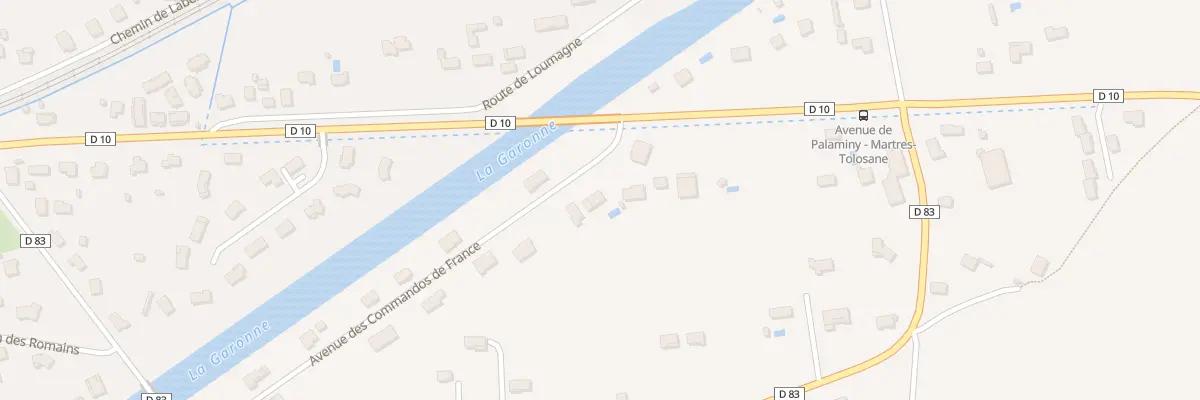 Plan du 5 Av des Commandos de France à Martres-Tolosane