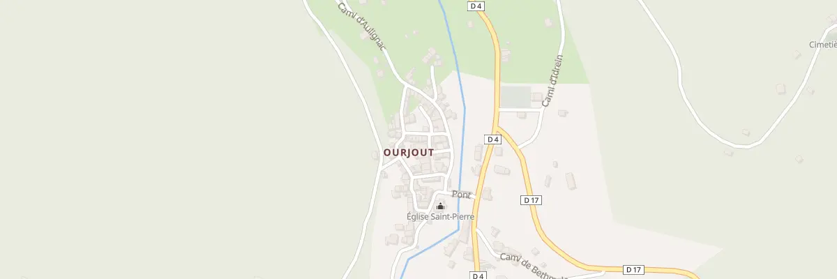 Plan du 161 Ourjout à Bordes-Uchentein