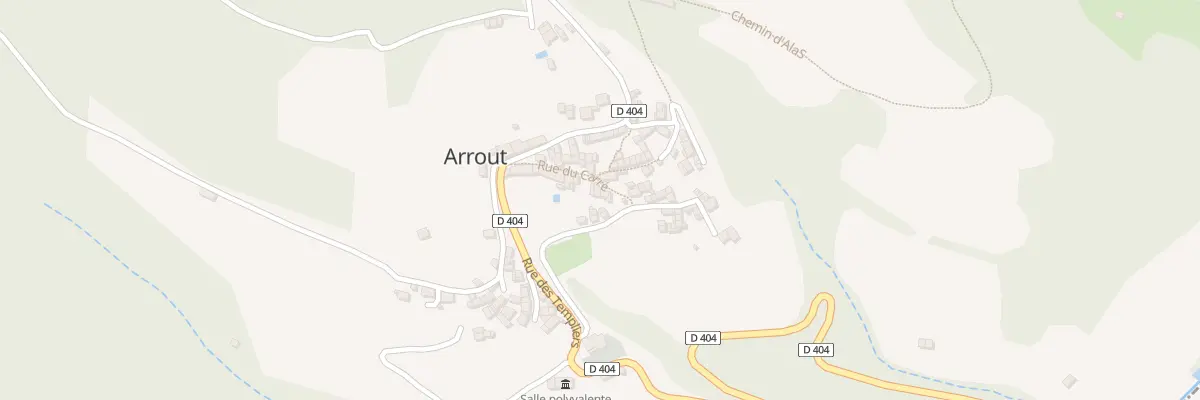 Plan du 8 Rue du Carré à Arrout
