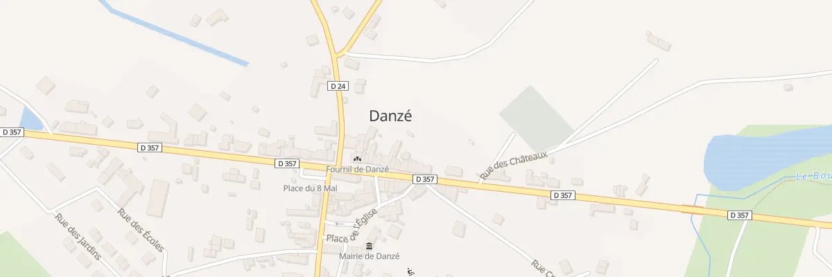 Plan du 11 Rte d’Orléans à Danzé