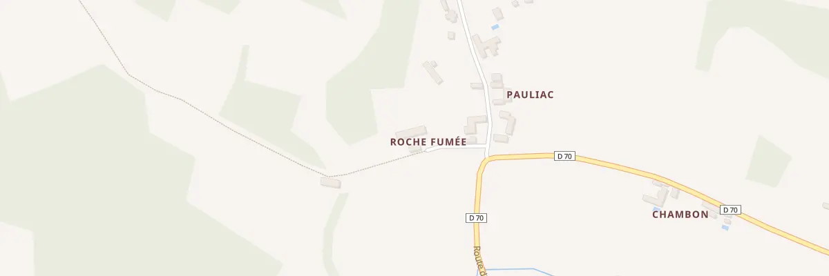 Plan du 65 Rochefumee à Gabillou