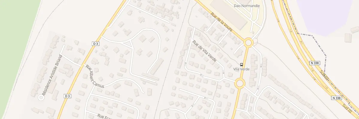 Plan du 222 Rue de Vila Verde à Petit-Couronne