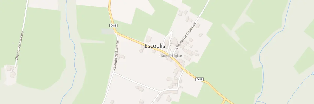Plan du 26 Escoulis à Escoulis