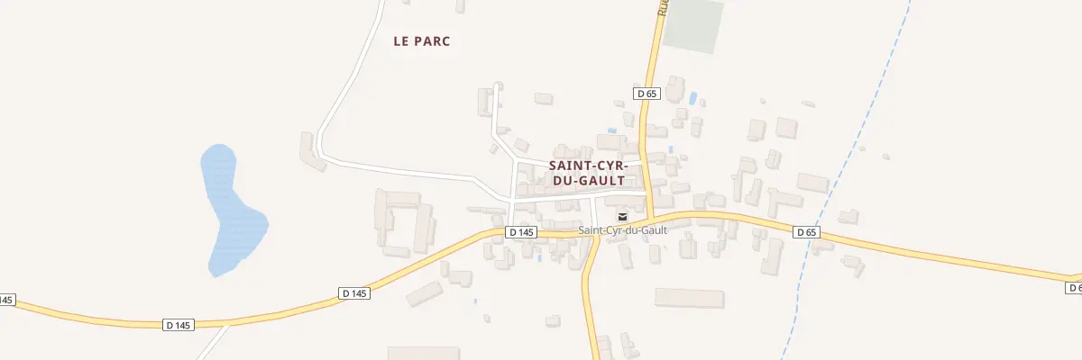Plan du 12 Rue des Marronniers à Saint-Cyr-du-Gault