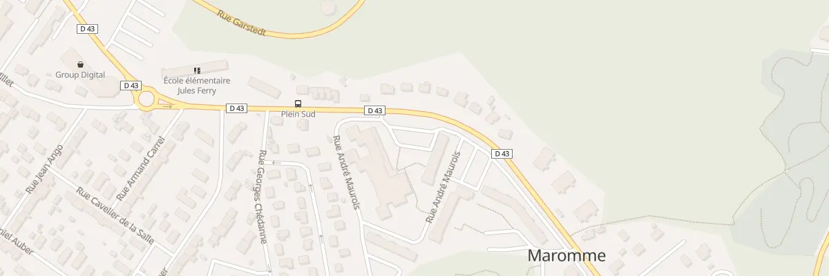 Plan du 5 Rue André Maurois à Maromme