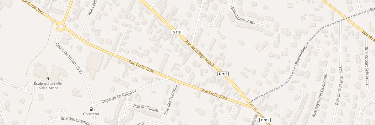 Plan du 45 Rue de la République à Caudebec-lès-Elbeuf