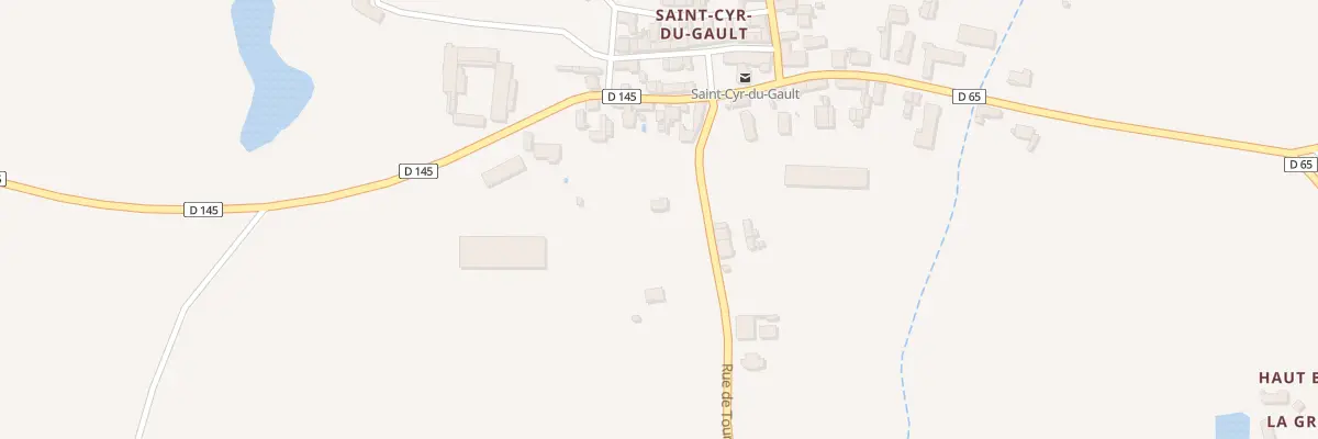 Plan du 4 Rue de Touraine à Saint-Cyr-du-Gault