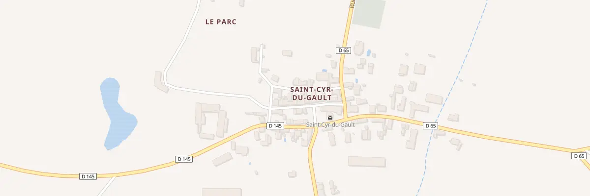 Plan du 8 Rue des Marronniers à Saint-Cyr-du-Gault