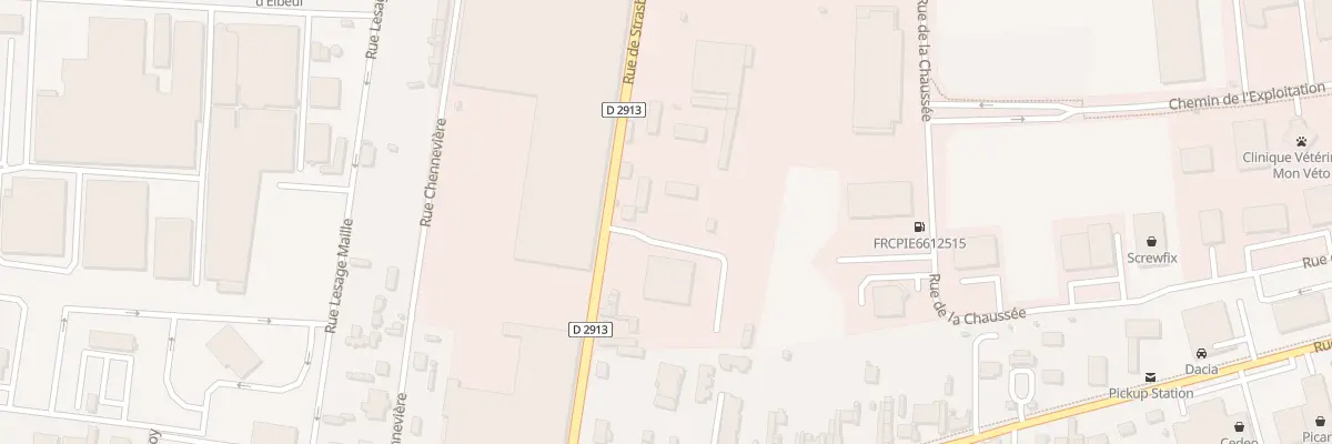 Plan du 257 Rue de Strasbourg à Caudebec-lès-Elbeuf