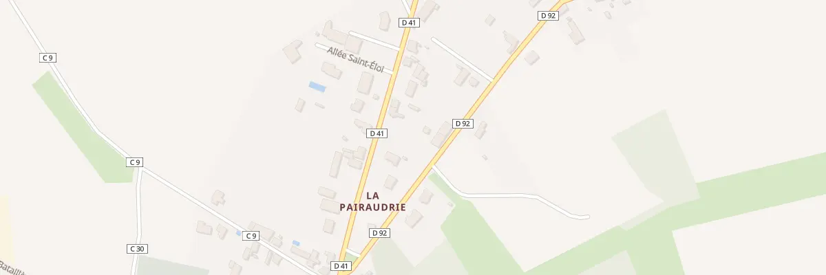 Plan du 2B Rue Sainte-barbe à Saint-Flovier
