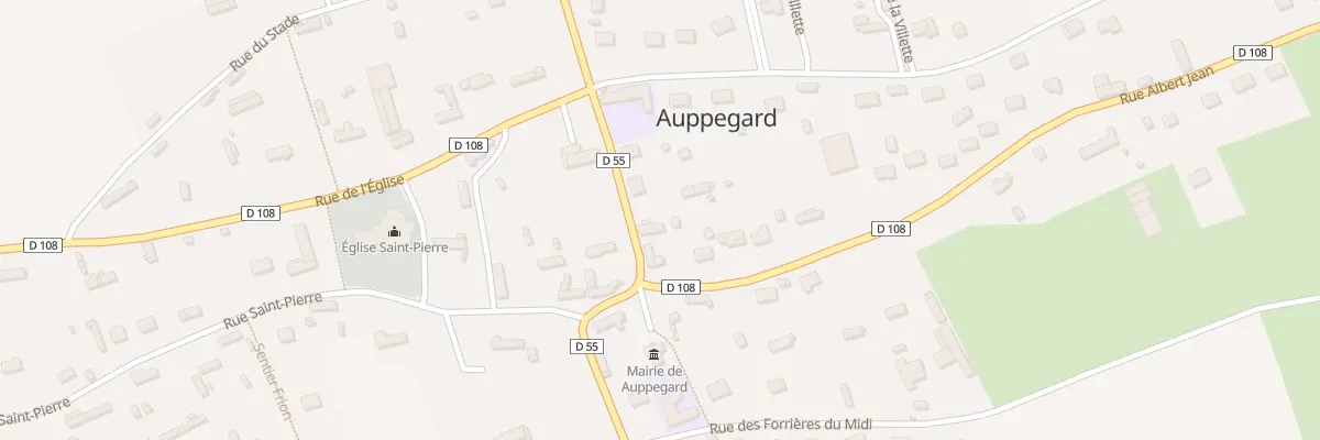 Plan du 36 Rue Lemarinier à Auppegard