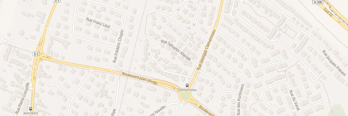 Plan du 244 Rue Salvador Allende à Petit-Couronne