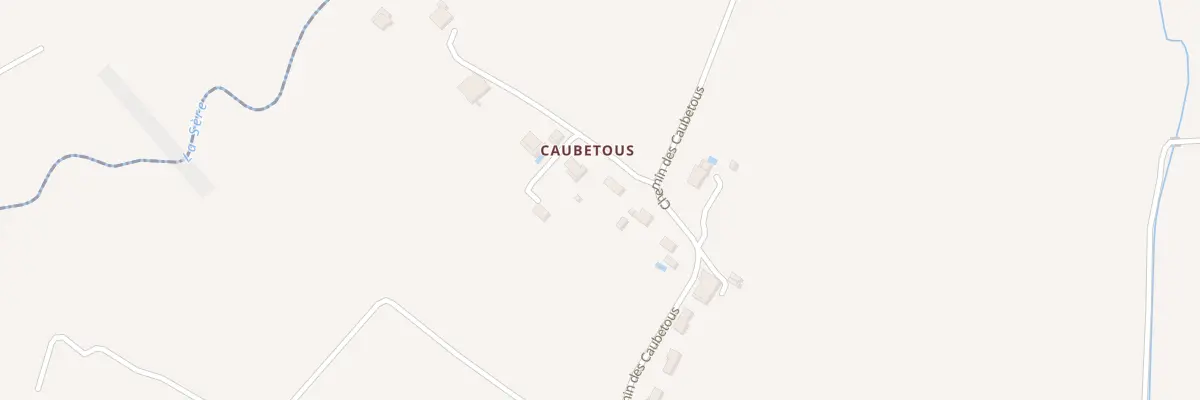 Plan du 25 Imp des Caubétous à Castelmayran