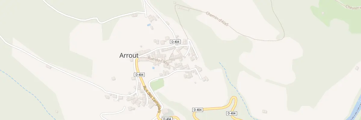 Plan du 48A Arrout à Arrout