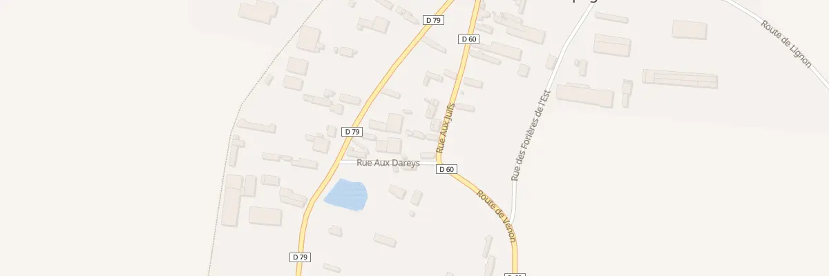 Plan du 4 Rue aux Dareys à Daubeuf-la-Campagne