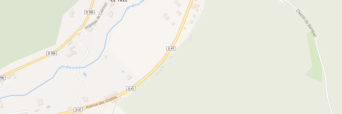 Plan du 8 Av des Grottes aux Eyzies