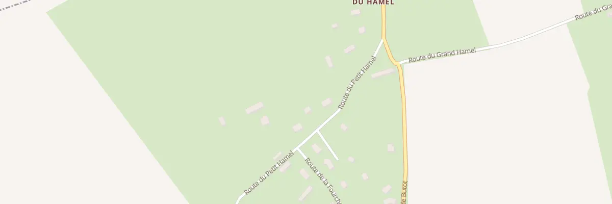 Plan du 851 Rte du Petit Hamel à Sierville