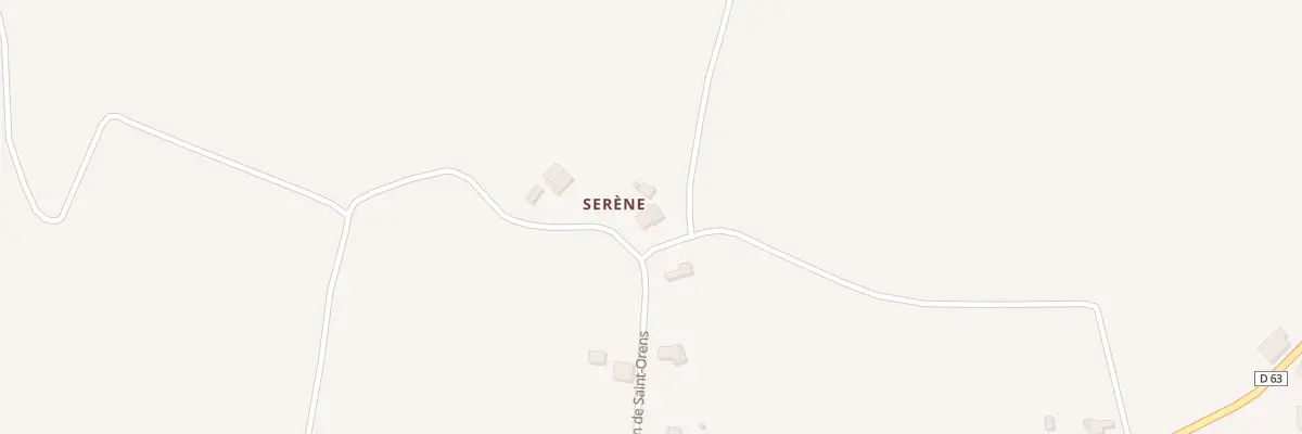 Plan du 448 Che de Saint-Orens à Angeville