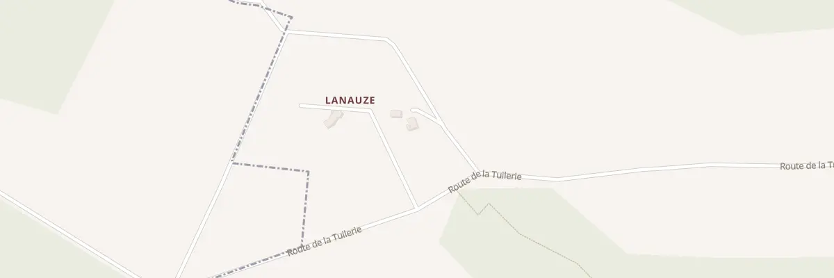 Plan du 5038 Lanauze à Masquières