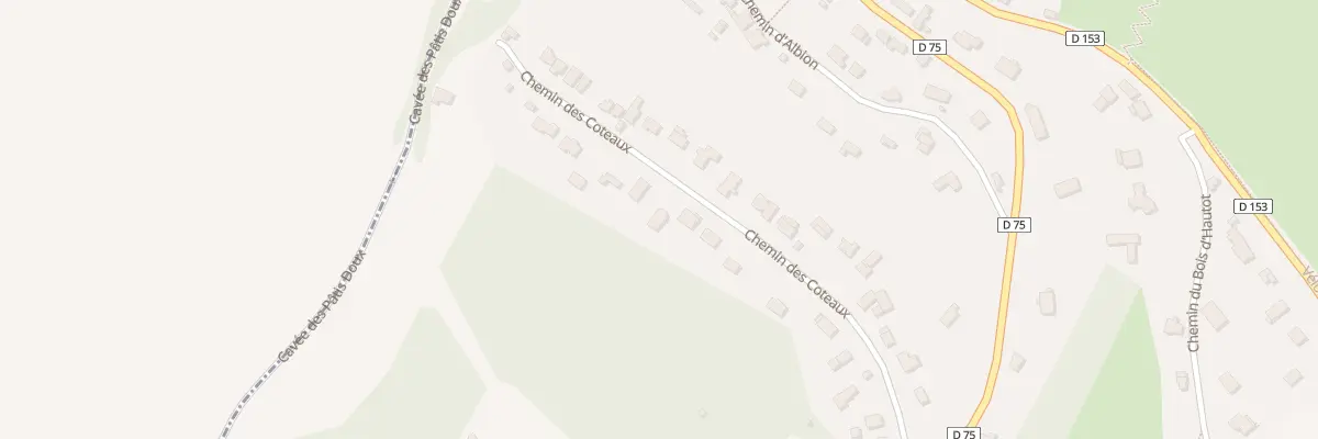Plan du 287 La Cote de Pourville à Hautot-sur-Mer