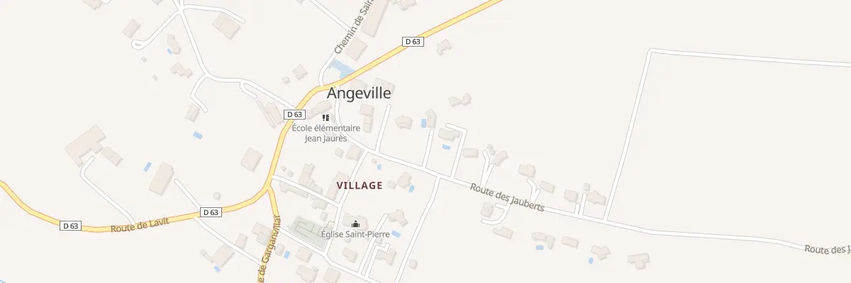Plan du 5088 Village à Angeville