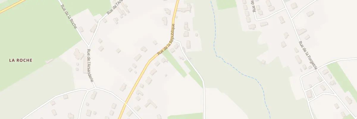 Plan du 23 Rue de la République à Chargé