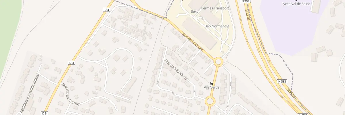 Plan du 154 Rue de Vila Verde à Petit-Couronne