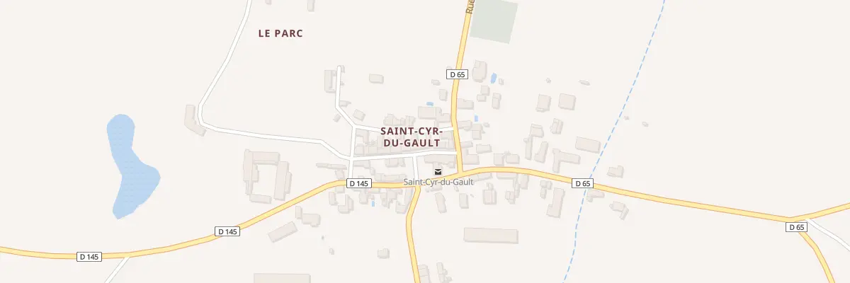 Plan du 4 Rue des Marronniers à Saint-Cyr-du-Gault