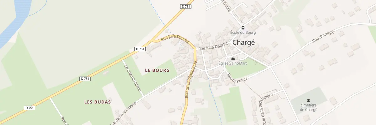 Plan du 10 Rue de la République à Chargé