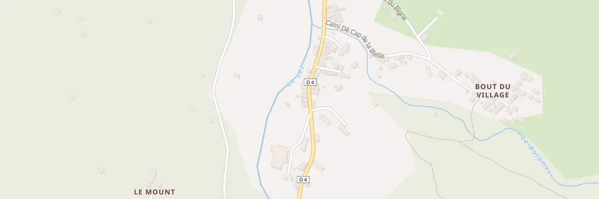 Plan du 8 Le Village Bordes à Bordes-Uchentein