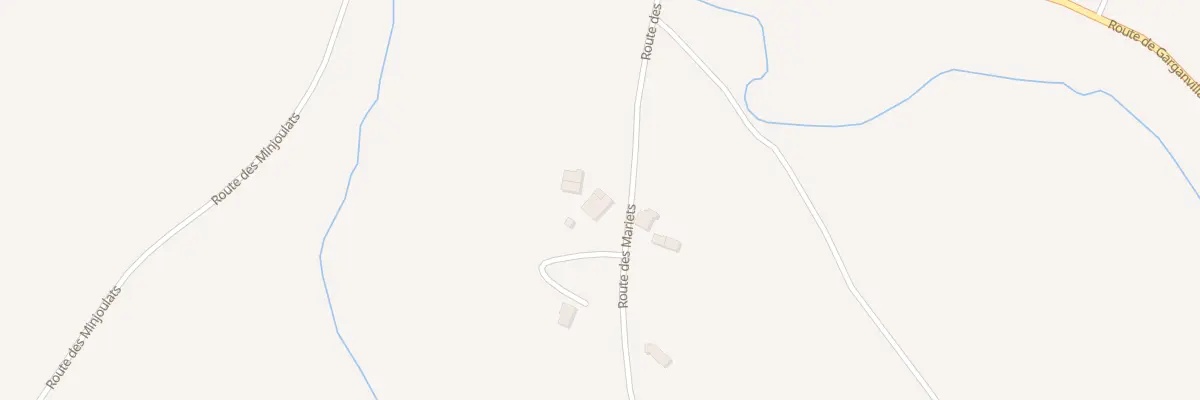 Plan du 5050 Quartier des Mariets à Angeville