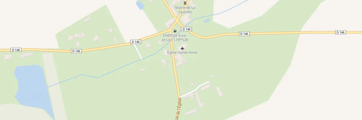 Plan du 1 Rue de l’Eglise à La Saucelle