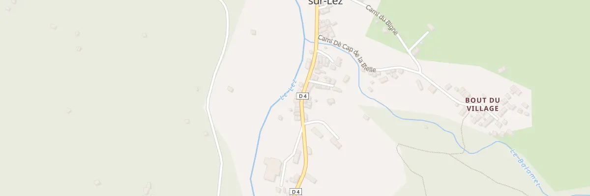 Plan du 2 Le Village Bordes à Bordes-Uchentein