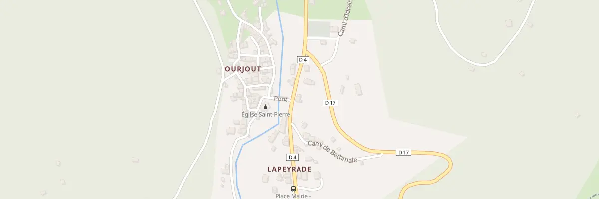 Plan du 97 Bout du Pont à Bordes-Uchentein