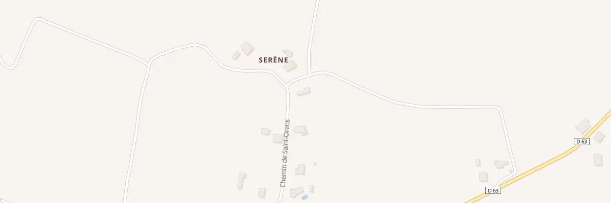 Plan du 438 Che de Saint-Orens à Angeville