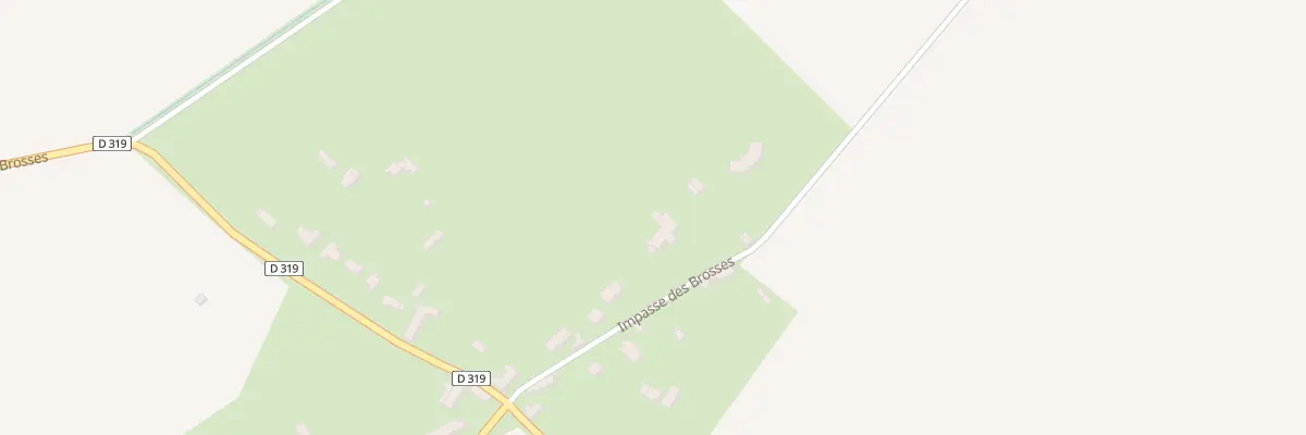 Plan de Derriere Les Brosses à La Framboisière
