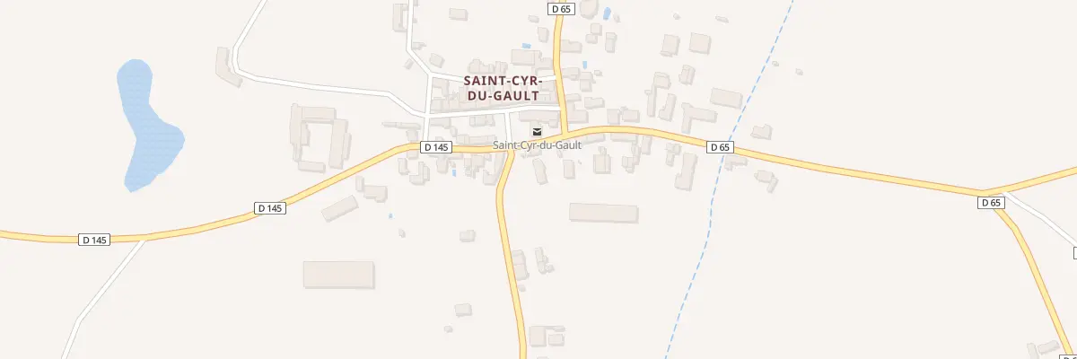 Plan du 1 Rue de Touraine à Saint-Cyr-du-Gault