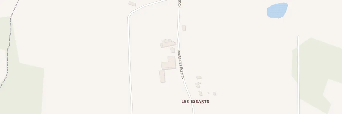 Plan du 727 Rte des Essarts à Séreilhac