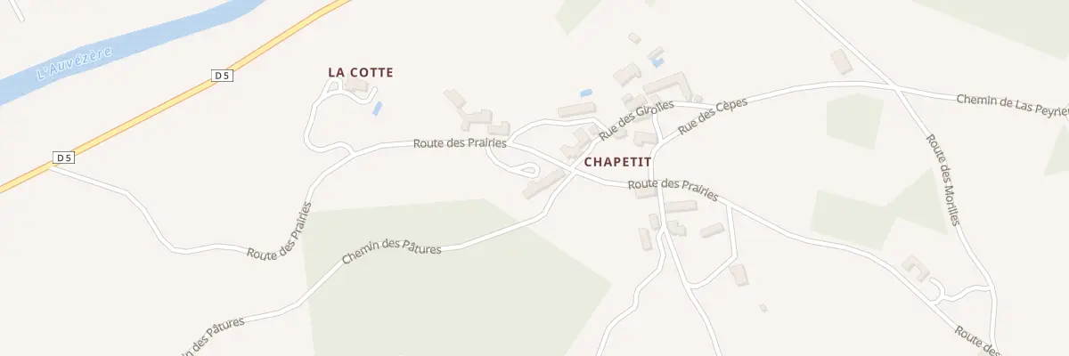 Plan du 172A Chapetit à Sainte-Eulalie-d’Ans