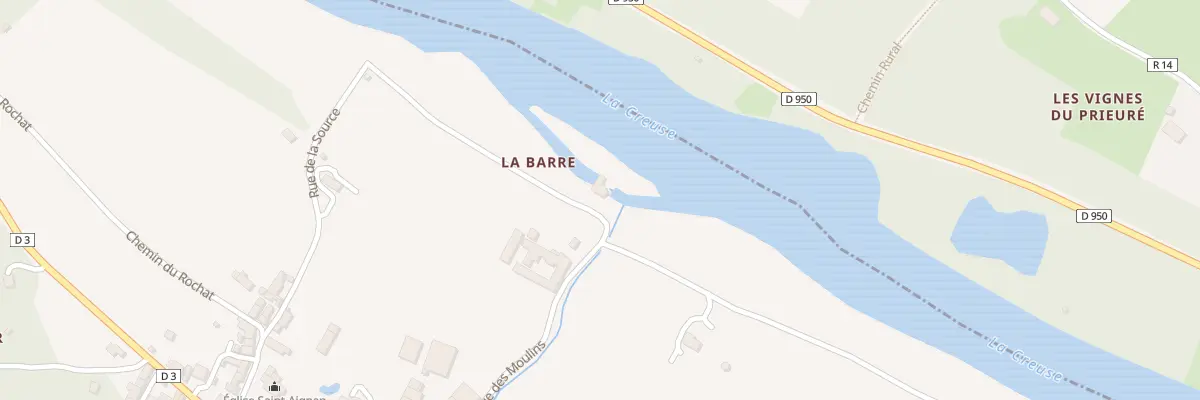 Plan du 2 Sen de l’Ecluse à Saint-Aigny