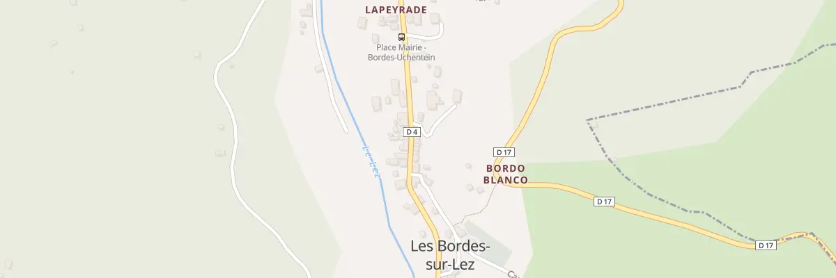 Plan du 174 Le Village Bordes à Bordes-Uchentein