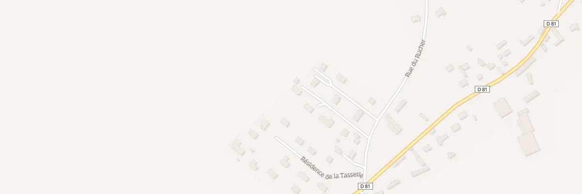 Plan du 19A Rue du Rucher à Vraiville