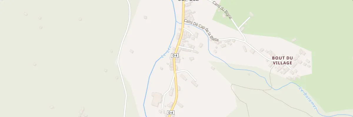 Plan du 22 Le Village Bordes à Bordes-Uchentein