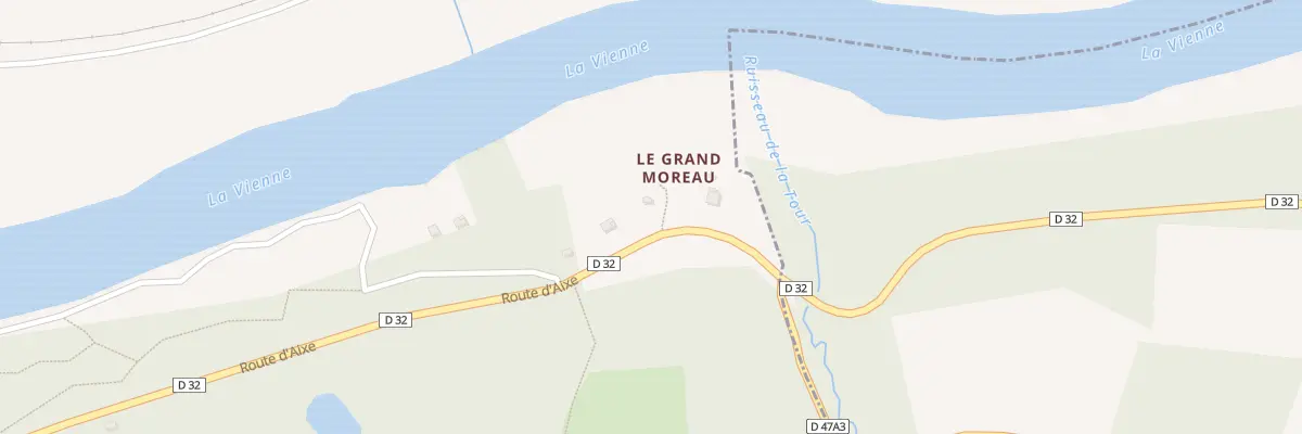 Plan du 37 Rte d’Aixe à Saint-Victurnien