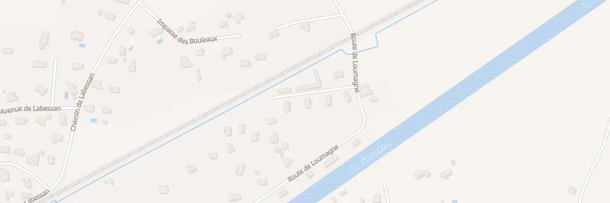 Plan du 77 Rte de Loumagne à Martres-Tolosane