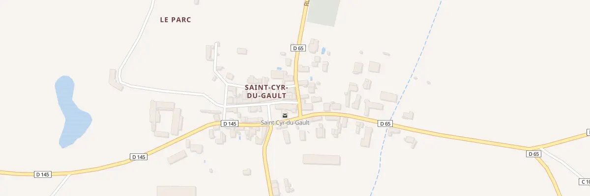 Plan du 2 Rue des Marronniers à Saint-Cyr-du-Gault