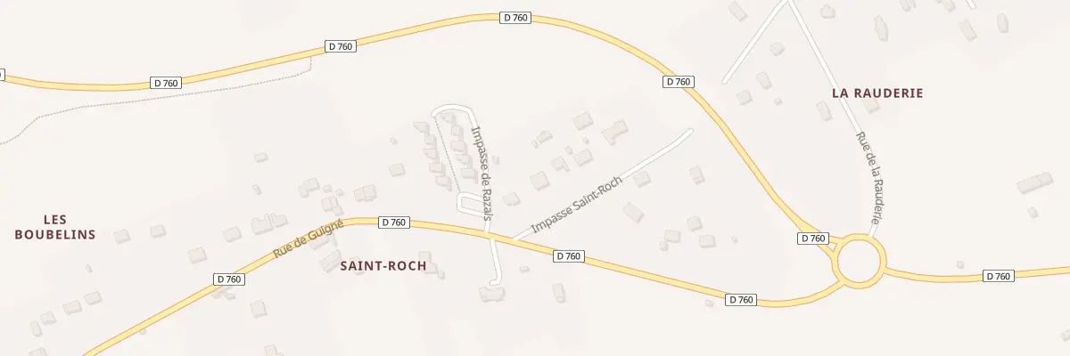 Plan du 4 Imp Saint-roch à Beaulieu-lès-Loches