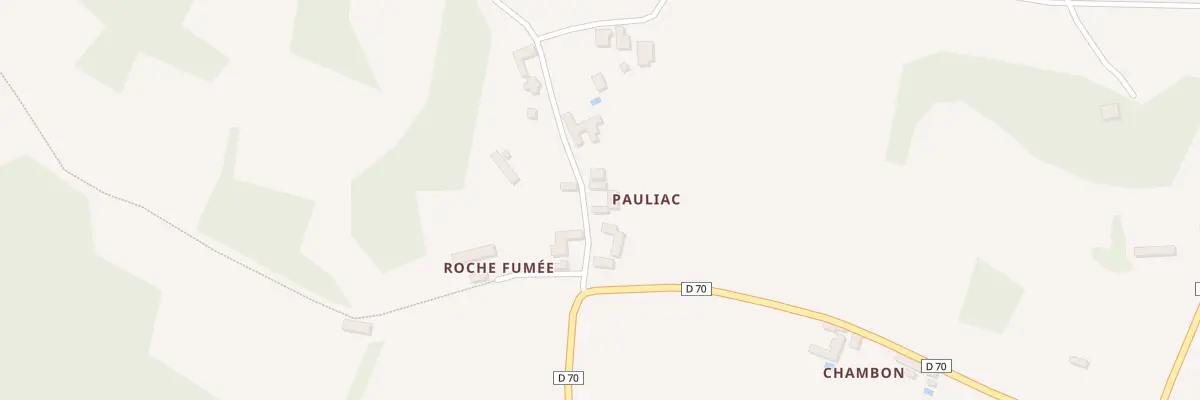Plan du 61 Les Cotes à Gabillou